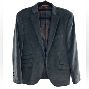 Tallia Mens Size 42R Velvet Two Button Blazer Sport Coat